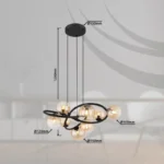 VISILICA TUBERIUS 56141-8H GLOBO LIGHTING - Slika 6