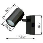 JAMES 57918-1 SPOT LAMPA GLOBO LIGHTING - Slika 4