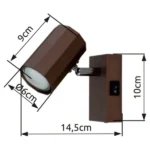 JAMES 57919-1 SPOT LAMPA GLOBO LIGHTING - Slika 5