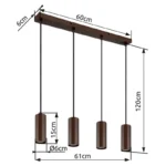 JAMES 57919-4H VISILICA GLOBO LIGHTING - Slika 7