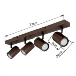 JAMES 57919-4 SPOT LAMPA GLOBO LIGHTING - Slika 8
