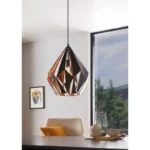 CARLTON 1 VISILICA 49878 EGLO - Slika 5