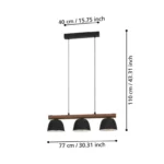 SHERBURN VISILICA 43739 EGLO - Slika 3