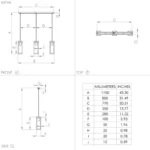 NAFFERTON VISILICA 43744 EGLO - Slika 4