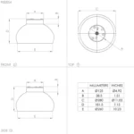 MOGANO 2 PLAFONJERA 900554 EGLO - Slika 2