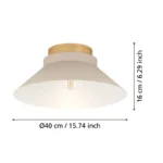 MOHARRAS PLAFONJERA 900736 EGLO - Slika 4