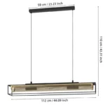 NOHALES VISILICA 43788 EGLO - Slika 4