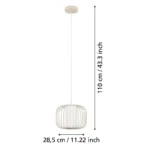 TERRAROSA VISILICA 900867 EGLO - Slika 4