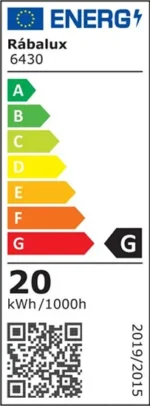 VISILICA RAVEN 6430 RABALUX - Slika 4