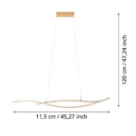 GRISOLIA 901212 LED VISILICA EGLO - Slika 4