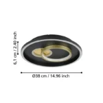 TIRIOLO 901244 LED PLAFONJERA EGLO - Slika 4