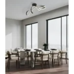 Swirl led plafonska lampa 67341ds globo lighting am