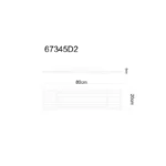 WOODY 67345D2 LED PLAFONSKA LAMPA GLOBO LIGHTING - Slika 6