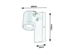 SPOLJNA ZIDNA LAMPA ELVA 7929 RABALUX - Slika 3
