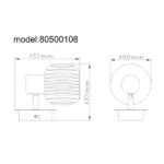 SPOT LAMPA TOM 80500108 GLOBO LIGHTING - Slika 5