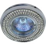 M206052 UGRADNA SVETILJKA TRANSPARENTNA+KRISTALI KVADRATNA MITEA LIGHTING