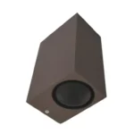M952020 B BRAON 2xGU10 BAŠTENSKA ZIDNA LAMPA MITEA LIGHTING - Slika 3