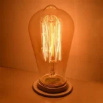 E27 60W ST64 2200K 220V DEKORATIVNA RETRO AMBER SIJALICA MITEA LIGHTING - Slika 2
