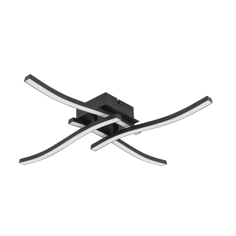 CORA-LED-plafonjera-crna-742032 CORA LED PLAFONJERA CRNA 742032 ESTO - Slika 1
