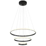 CORINE LED VISILICA CRNA 67404S 600mm GLOBO LIGHTING
