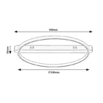 LED PLAFONJERA BELIZA 71347 RABALUX - Slika 7