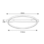 LED PLAFONJERA BELIZA 71344 RABALUX - Slika 7