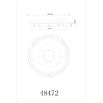 LED PLAFONJERA WILLIAMSON 48472 GLOBO LIGHTING - Slika 9