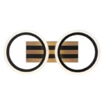 LED PLAFONSKA LAMPA DRVENE LETVICE 67360D2 BLEVINS GLOBO LIGHTING - Slika 6