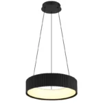 LED VISILICA KEMP 15924S CRNA GLOBO LIGHTING - Slika 4