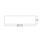 LED plafonjera 45W 3u1 drvo BRY-JADE-SLR BP07-00587 - Slika 6