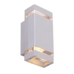 LS2053 BELA BAŠTENSKA ZIDNA LAMPA - Slika 2