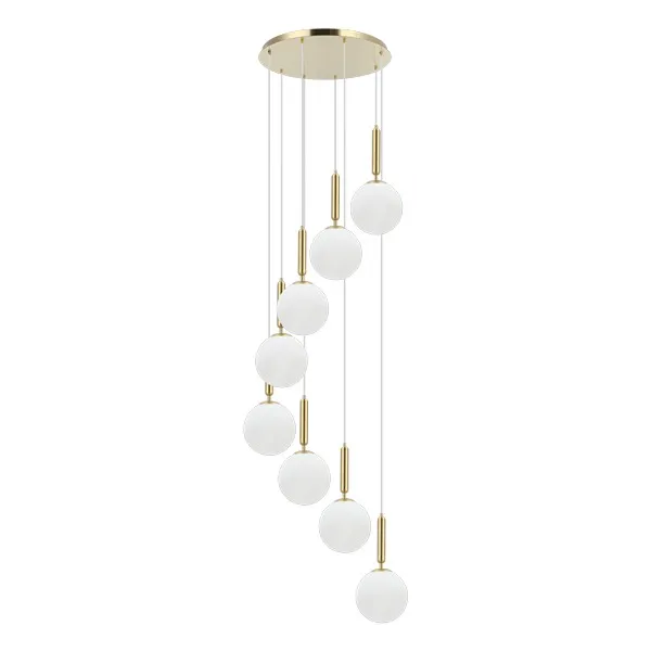 LUSTER-F7046-8LS-SGWH-FORMA LUSTER F7046-8LS SG+WH FORMA - Slika 1