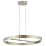 M10948 LED VISILICA 42W 3000K CRNA + SAMPANJ ZLATNA 3Y MITEA LIGHTING