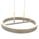 M10948 LED VISILICA 42W 3000K CRNA + SAMPANJ ZLATNA 3Y MITEA LIGHTING - Slika 3