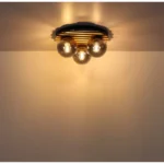 PLAFONSKA LAMPA DRVENE LETVICE PARSONS 54343-3 GLOBO LIGHTING - Slika 5