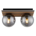 PLAFONSKA LAMPA DRVENE LETVICE PARSONS 54343-2 GLOBO LIGHTING - Slika 3