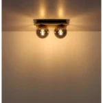 PLAFONSKA LAMPA DRVENE LETVICE PARSONS 54343-2 GLOBO LIGHTING - Slika 5
