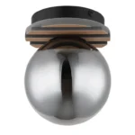 PLAFONSKA LAMPA DRVENE LETVICE PARSONS 54343-1 GLOBO LIGHTING - Slika 2