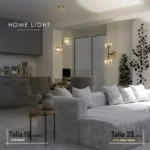 TALIA 18 VISILICA STARO ZLATO 2xG9 HOME LIGHT - Slika 2