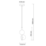 TALIA 18 VISILICA STARO ZLATO 2xG9 HOME LIGHT - Slika 4