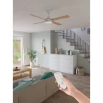 TRINIDAD PLAFONSKI VENTILATOR BELI MAT SA SVETLOM 35084 EGLO - Slika 2