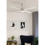 TRINIDAD PLAFONSKI VENTILATOR BELI MAT SA SVETLOM 35084 EGLO - Slika 4