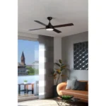 TRINIDAD PLAFONSKI VENTILATOR CRNI MAT SA SVETLOM 35085 EGLO - Slika 2