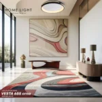 VESTA 655 LED PLAFONJERA CRNA 48W HOME LIGHT - Slika 2