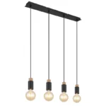 VISILICA MATTI DRVO/CRNA 54045-4H GLOBO LIGHTING