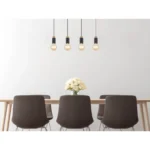 VISILICA MATTI DRVO/CRNA 54045-4H GLOBO LIGHTING - Slika 3