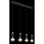 VISILICA MATTI DRVO/CRNA 54045-4H GLOBO LIGHTING - Slika 6