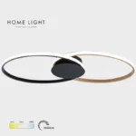 SOLEA 41 LED PLAFONJERA 42W 3000/4000/6000K CRNA/ZLATO DIM HOME LIGHT