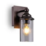 FENJER 1033 ZIDNI 1*E27 CRNI IP44 SPOLJNA LAMPA