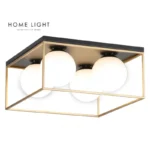 TALIA 70 PLAFONJERA 4XE14 CRNA/ZLATO HOME LIGHT